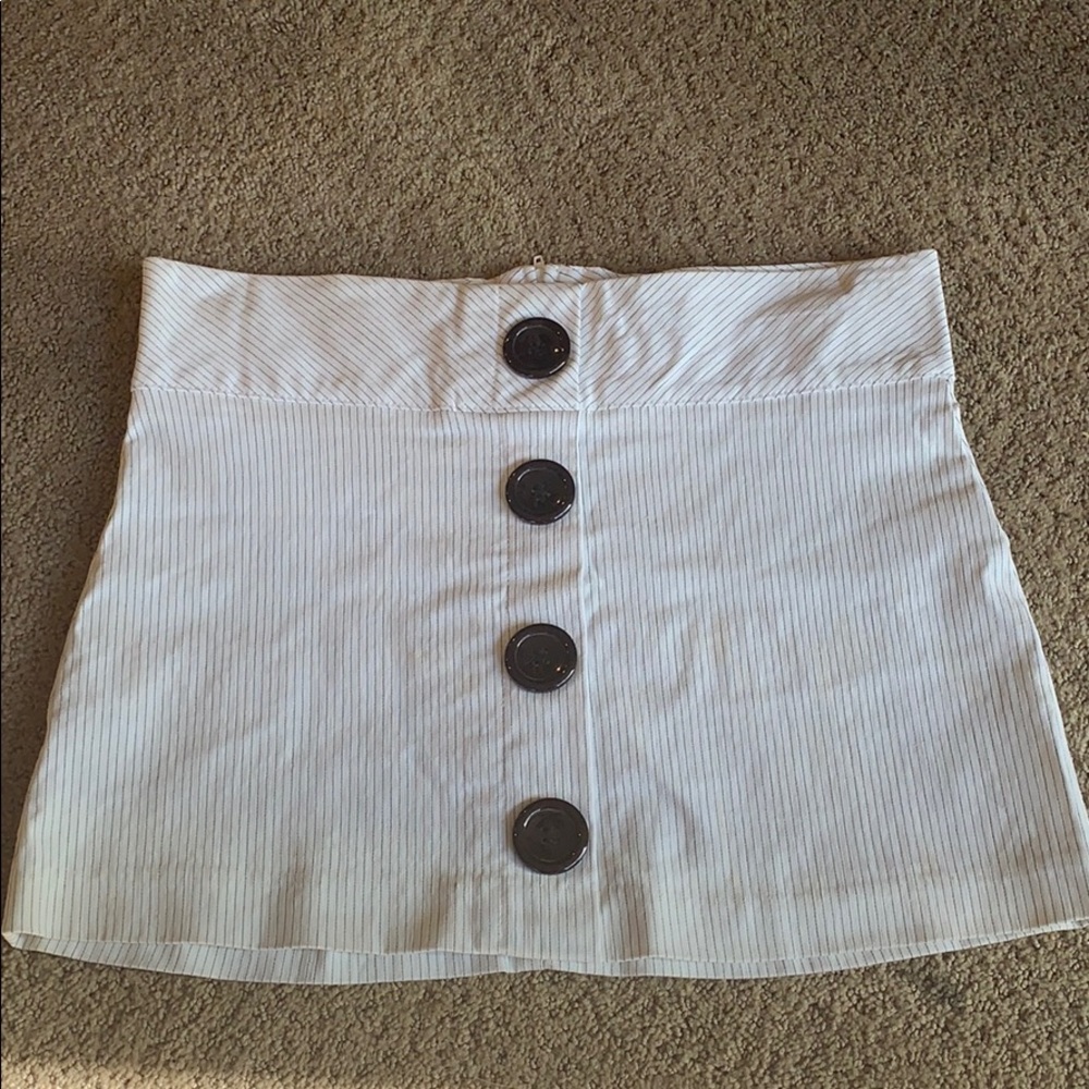 Charlotte Russe pinstripe mini skirt - Picture 1 of 5